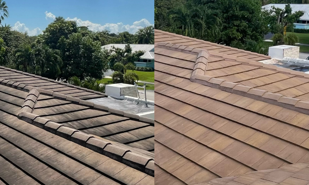 roof washing near me Miami FL