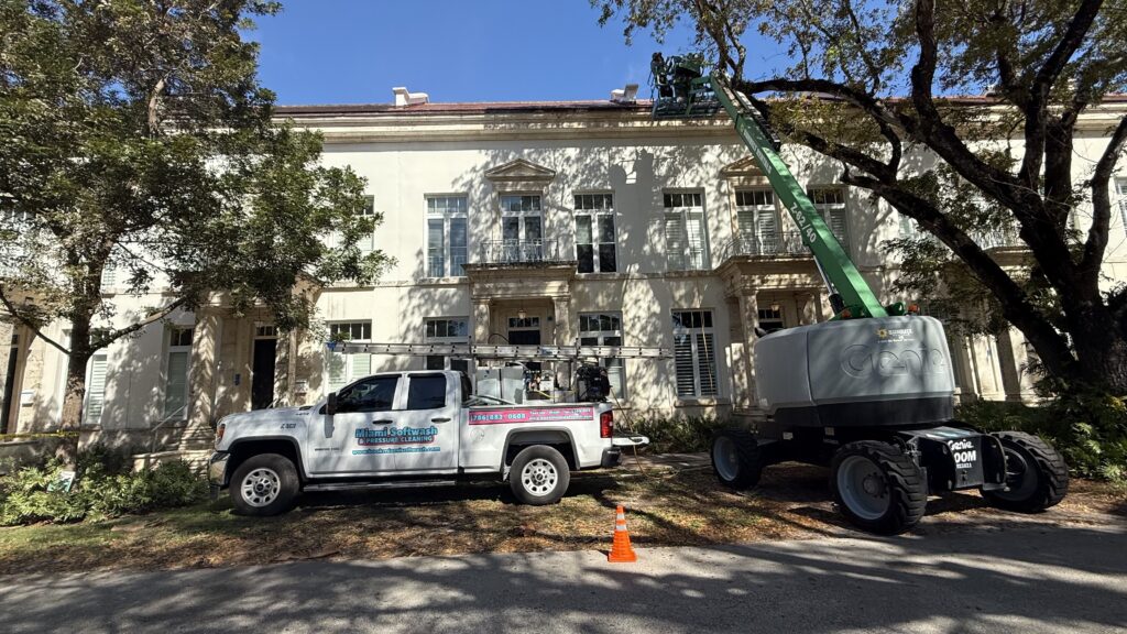 Performing a Soft Wash on Your Roof