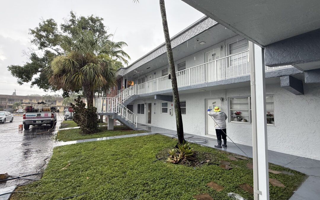 Apartment Complex Pressure Washing in Miami | Maintain Clean & Welcoming Properties Year-Round
